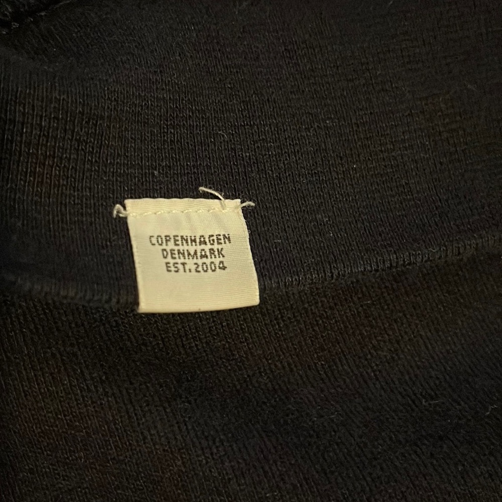 Norse Projects Navy Vagn Classic Crew Long Sleeve Cotton Sweatshirt Size M - Picture 8 of 10